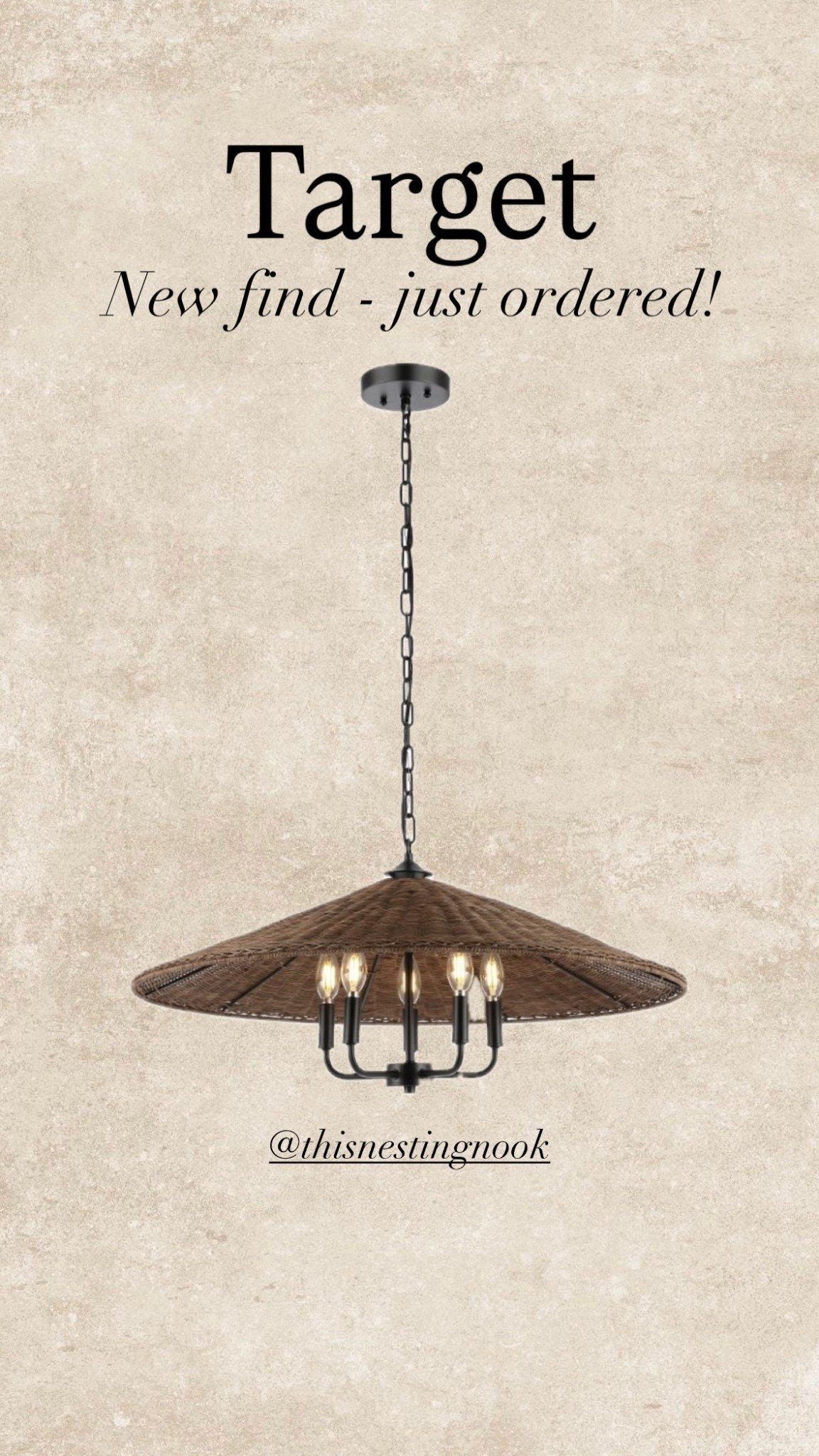 Pendant light - just ordered! It’s on major sale!

#LTKActive #LTKHome #LTKOver40