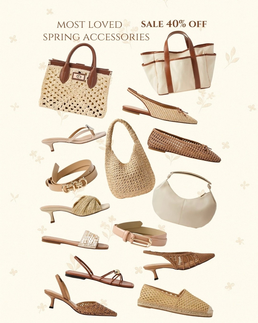 Most Loved Accessories- Sale 40% Off!🤍

#LTKSaleAlert #LTKSpringSale #LTKWorkwear