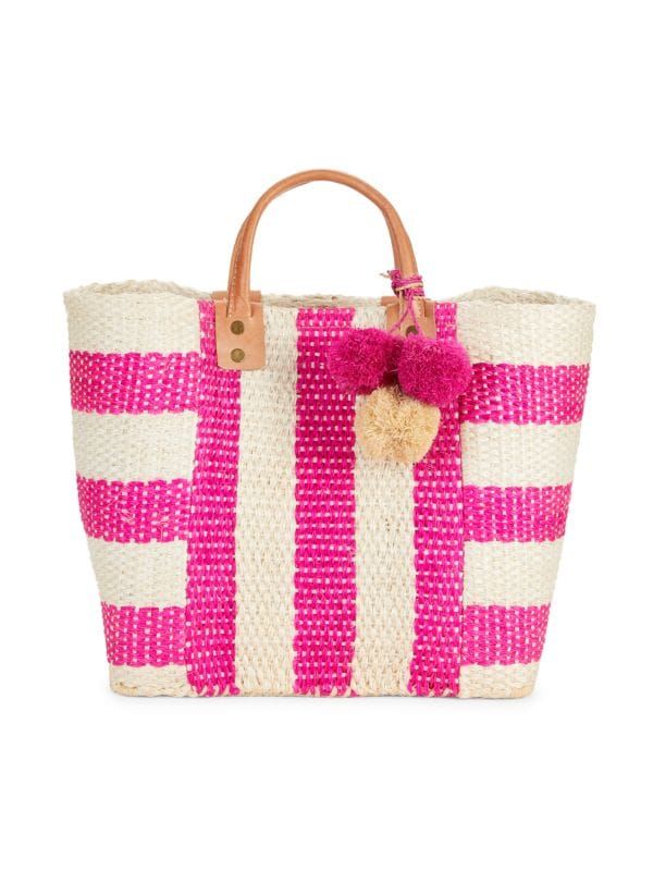 Woven Striped Tote Bag | Saks Fifth Avenue OFF 5TH