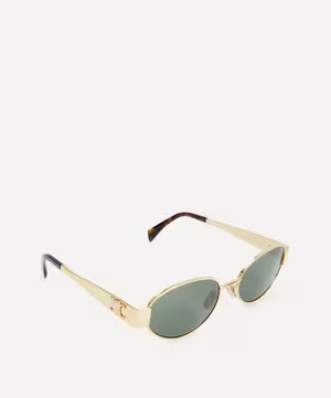 Triomphe Oval Sunglasses | Liberty London (UK)