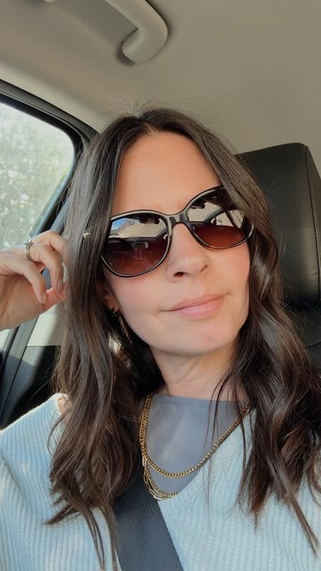 Shop my designer sunglasses for less at EZ Contacts. And right now they are 43% off!! #ad 

#LTKsalealert