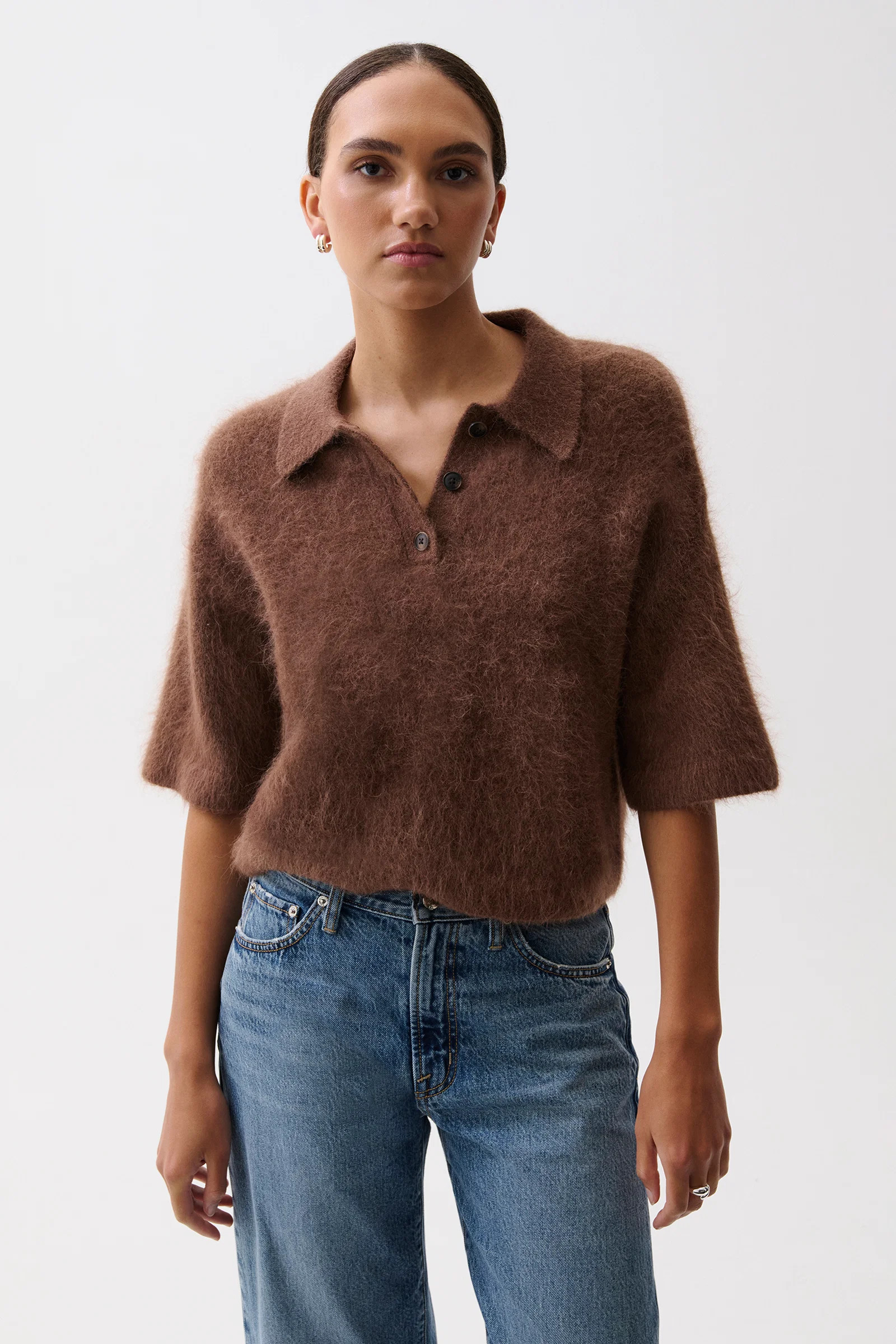 Nadya Polo Sweater - Roche | Pistola Denim