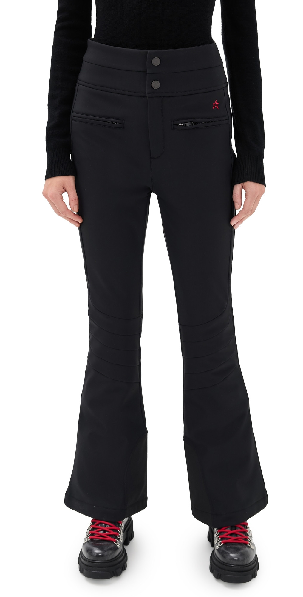 Perfect Moment Aurora High-Waist Ski Pants PM Black XS | Shopbop