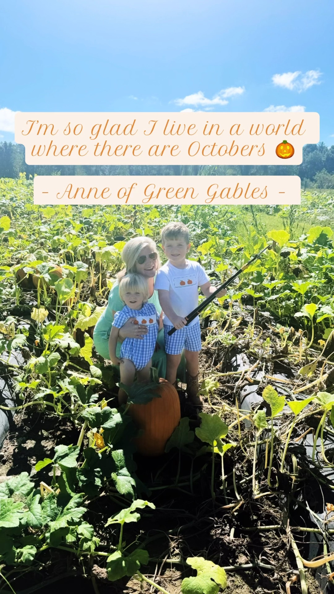 Happy October and Happy Fall, y’all!! 🎃🌱🚜 Convinced there’s just nothing cuter 🥰 than ridin’ your little country 🤠 babies 👶🏼 in a wheelbarrow 🪣 and pickin’ pumpkins 🧡 straight from the patch!! 🌾 We love making allllll the special fall memories 🍁 and carrying on our favorite 🤩 autumn 🤎 traditions 🫶🏽 around here!! 🍂🌿🌻 #happyfallyall #pumpkinpatchseason #pumpkinpatchcuties #falltraditions #babiesandpumpkins