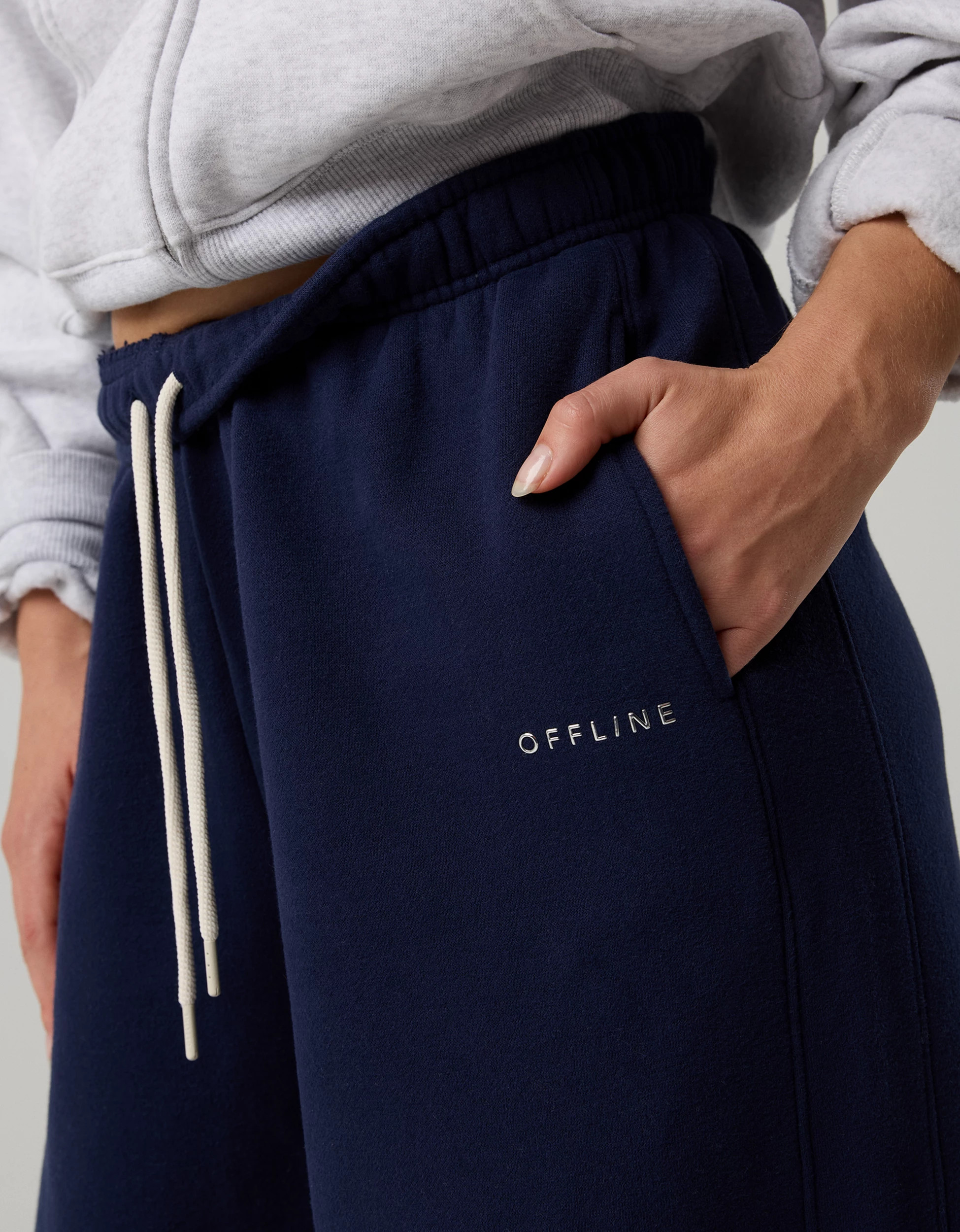 OFFLINE By Aerie Cloud Fleece Baggy Trouser | Aerie