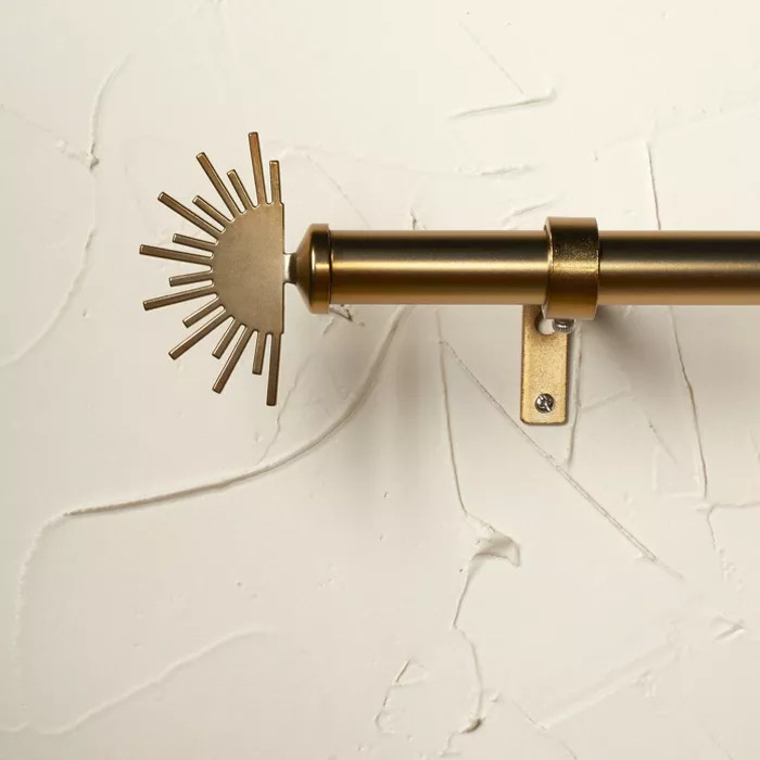 Sunrise Curtain Rod Brass - Opalhouse™ designed with Jungalow™ | Target