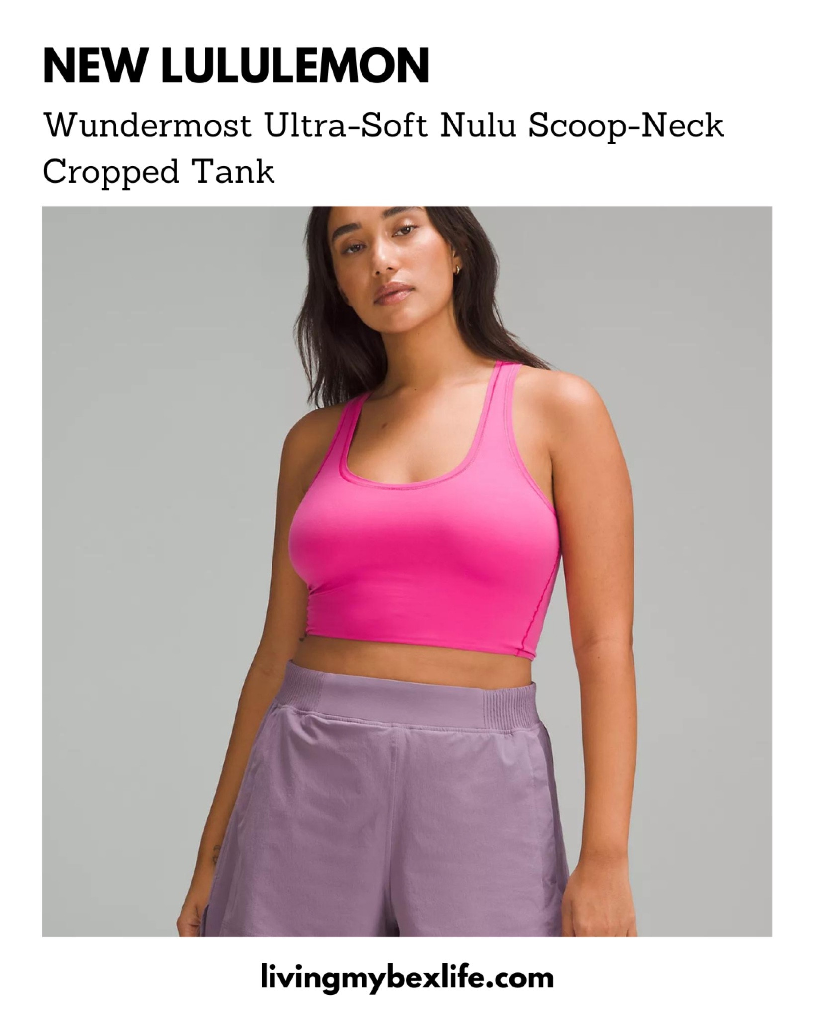 Lululemon athletica Wundermost Ultra-Soft Nulu Mockneck Tank Top, Women's  Sleeveless & Tops