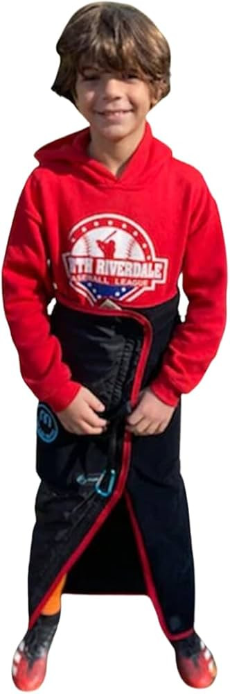 Mozy Thermal Wrap For Youth: Weatherproof Jacket For Your Legs - Wearable Stadium Blanket for Cam... | Amazon (US)