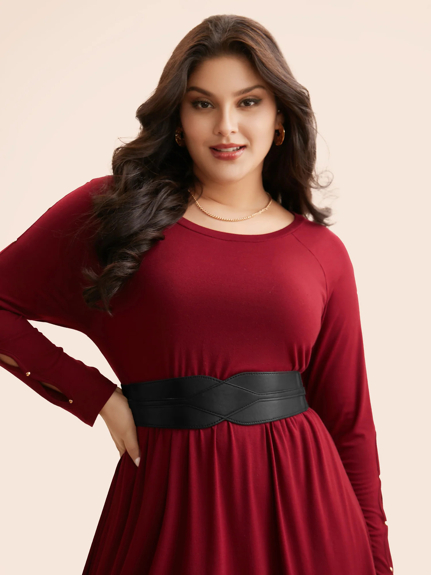 Casual Wide Stretch Belt | Bloomchic