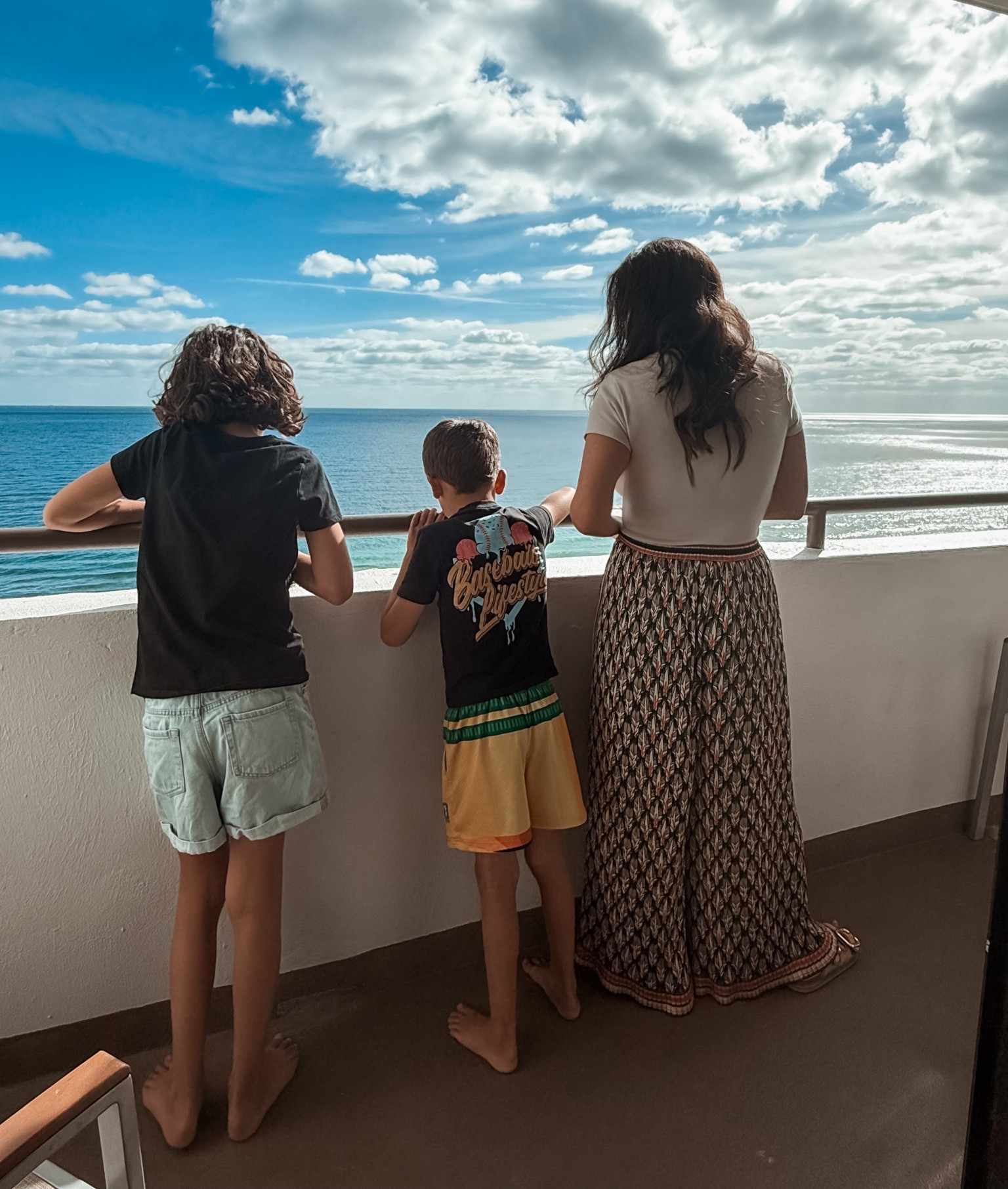 It’s a beautiful day at the beach resort. After a cold front, weather is perfect down in South Florida. 

My boys love the Baseball Lifestyle brand, as a mom I do to because if elevates their “gym clothes” look that’s always worn on repeat. So many options to choose from to mix and match, it’s always a hit. 

These farm Rio wide leg pants are the most comfortable pair I’ve ever owned, perfect for the tropics, resort, or those holiday vacations. I would size up, the material is perfectly weighted, and these are for the taller girlies or you will definitely need heels. My print is sold out, but navy floral is on sale.

Walmart had the best modest jean shorts for my tall tween! She loves them, and so do I!

#LTKTravel #LTKFindsUnder100 #LTKmomlife