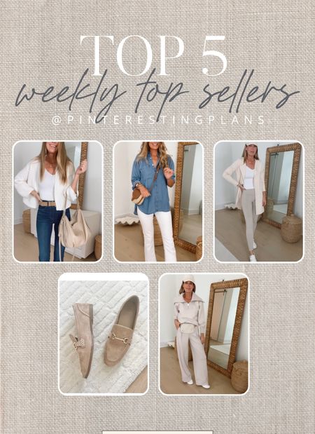 Top 5 weekly Topsellers 🙌🏻🙌🏻

Target loafers, coatigan, Target cardigan, chambray shirt, lounge trousers

#LTKSeasonal #LTKstyletip #LTKshoecrush