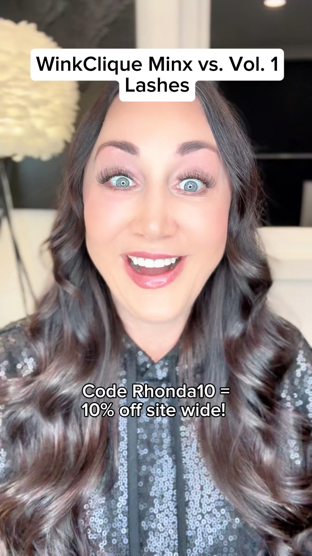 WinkClique lashes Minx vs Vol. 1. 

I’ve linked them below on Amazon or you can purchase them on the WinkClique website and code Rhonda10 will get you 10% off sitewide 

#LTKBeauty #LTKStyleTip #LTKOver40