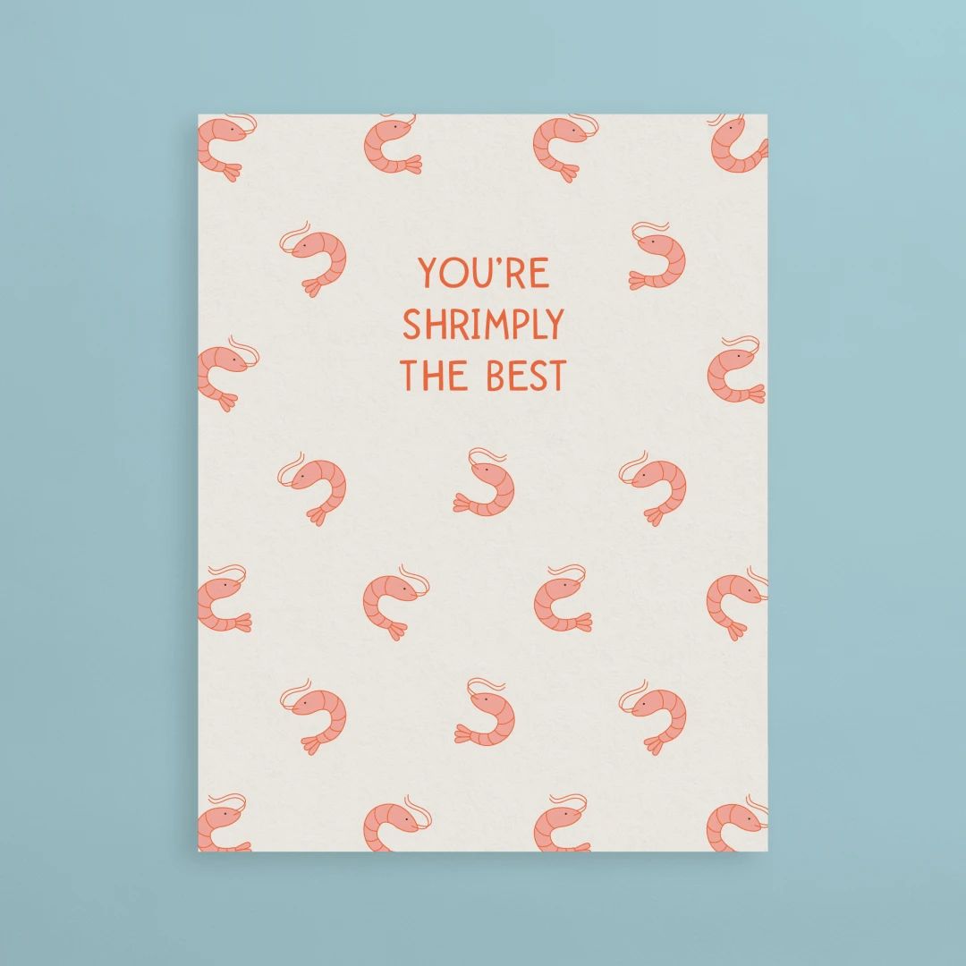 Shrimply The Best | Postable | Postable