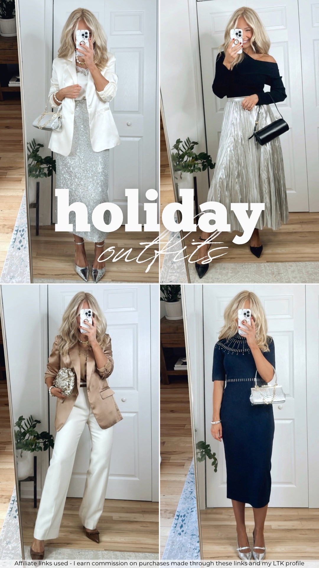 Holiday party outfit inspo ✨ (*outfits are from last year, linking alternative options for anything that’s sold out now 💕💕)

#LTKHoliday