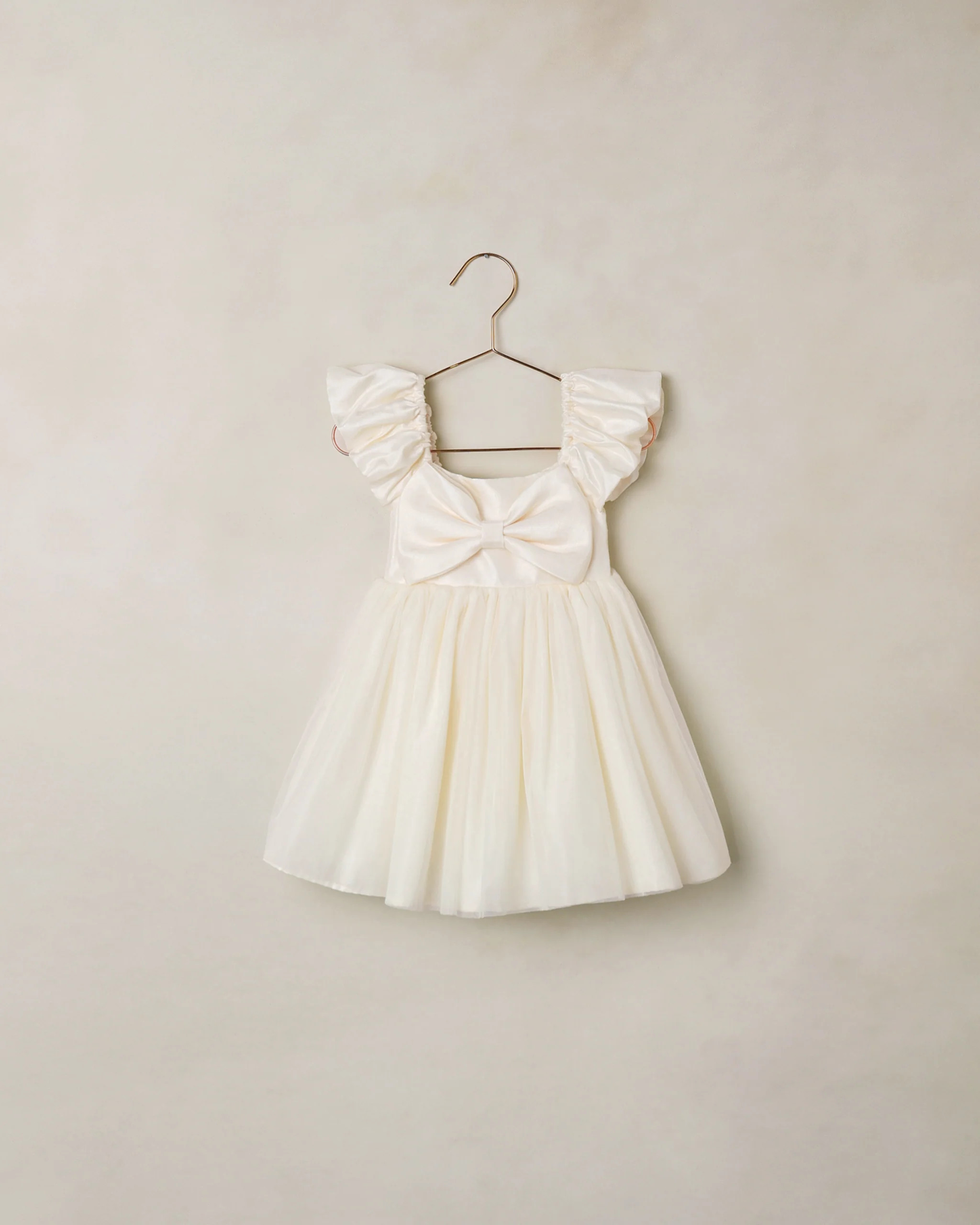 Madeline Dress Ivory | Rylee + Cru