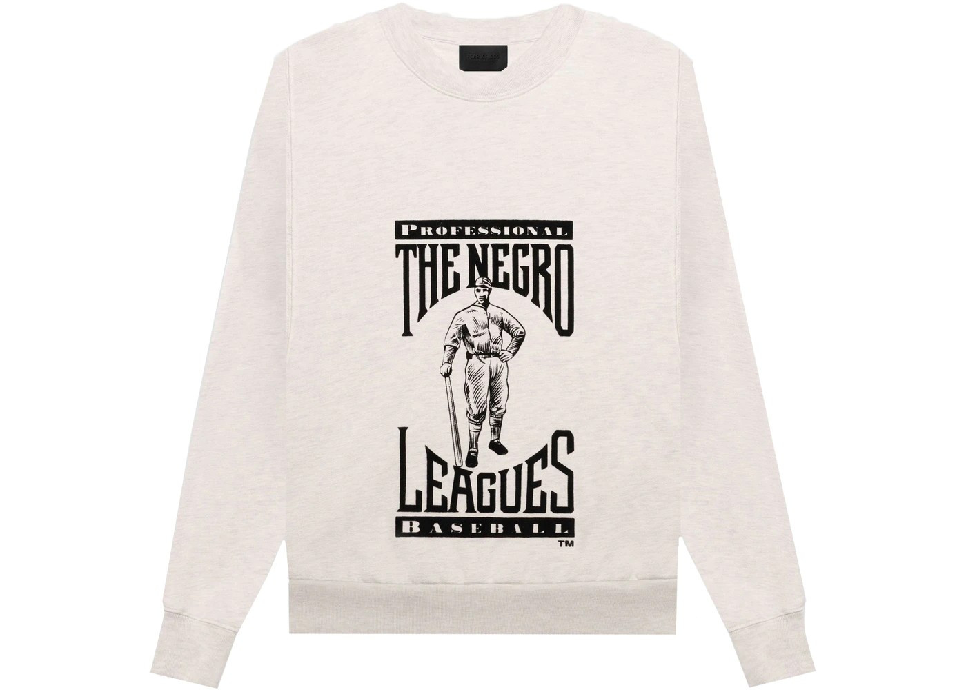 Fear of God Negro League SweatshirtCream | StockX