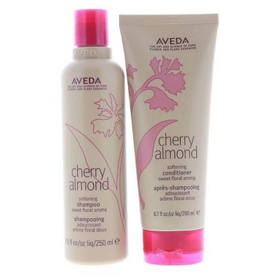 Aveda Cherry Almond Softening Shampoo, 8.5 oz & Aveda Cherry Almond Softening Conditioner, 6.7 oz DUO | Target