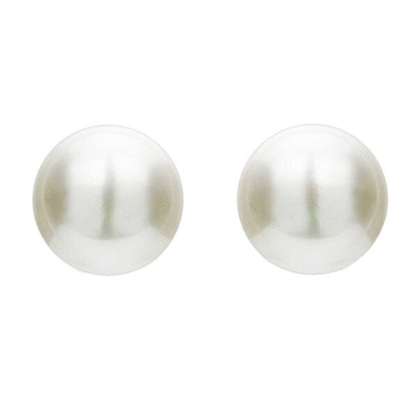 Collette Z Sterling Silver Faux Pearl Studs | Bed Bath & Beyond