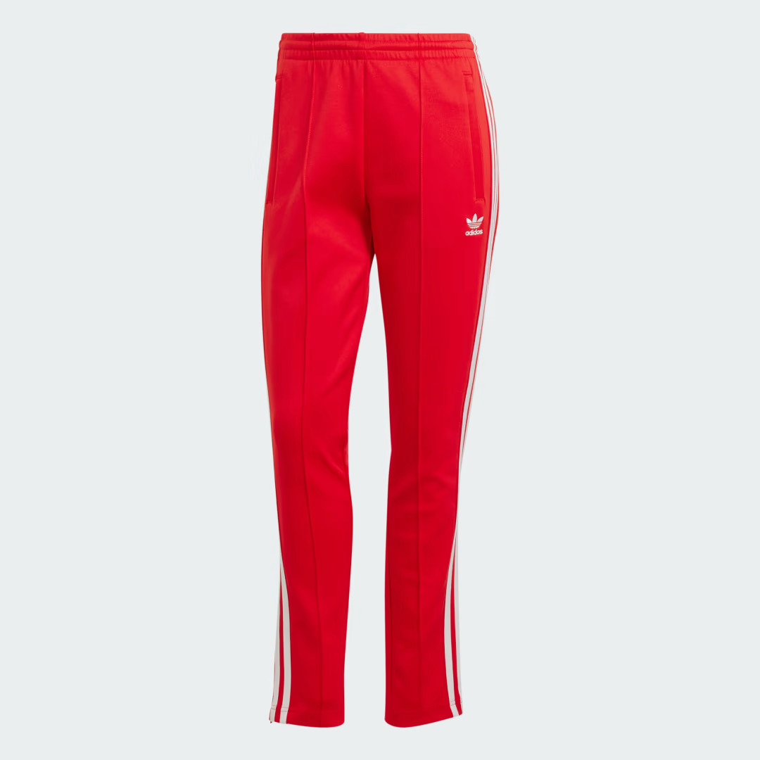 adidas Adicolor SST Track Pants Better Scarlet S Womens | adidas (US)