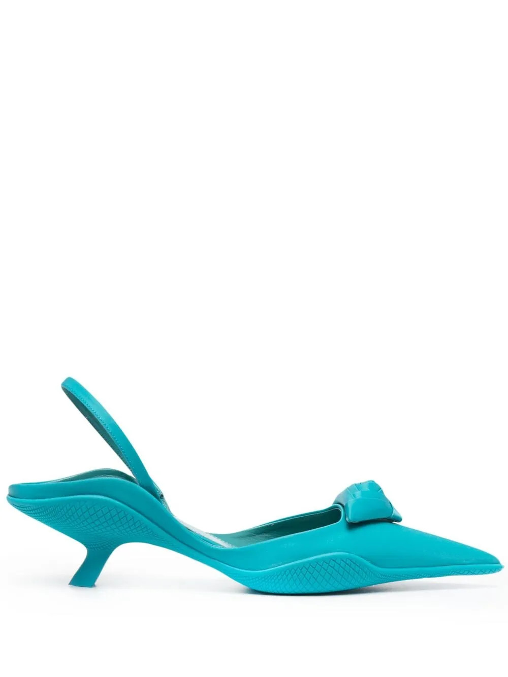 patch-detail 30mm slingback pumps | Farfetch Global