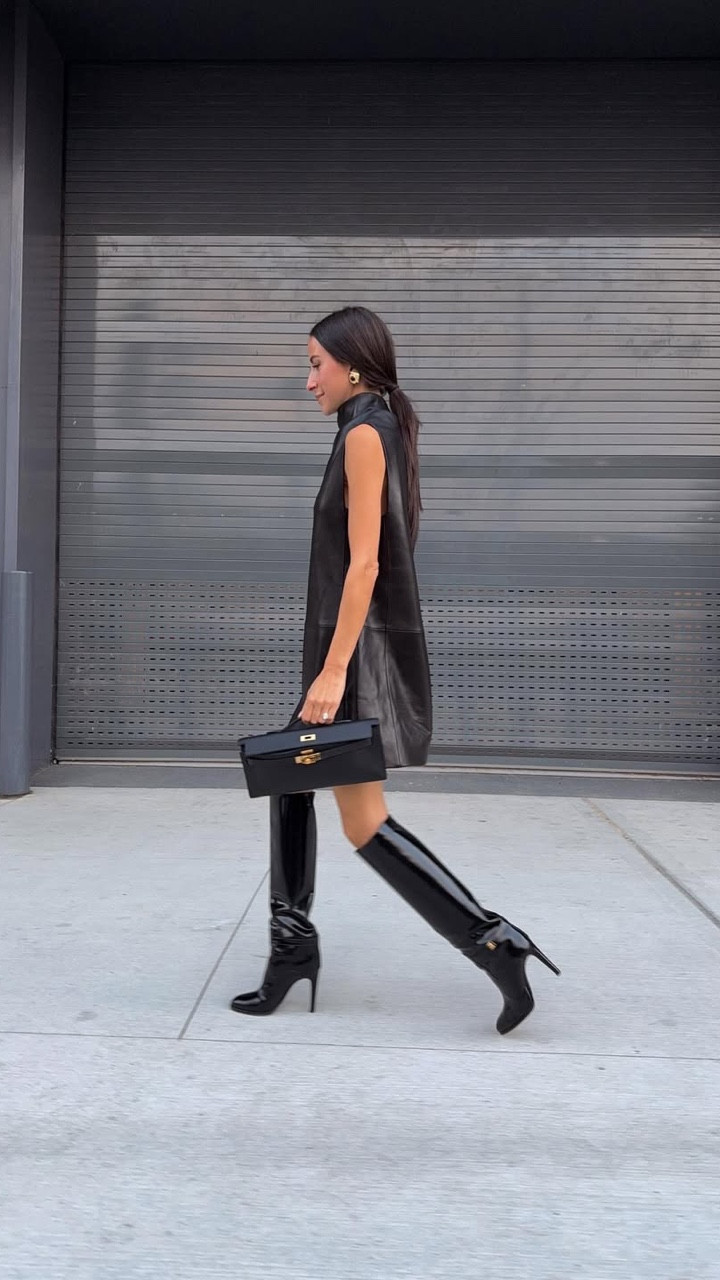 GRWM for the Khaite NYFW show 🖤 

 #LTKNYFW