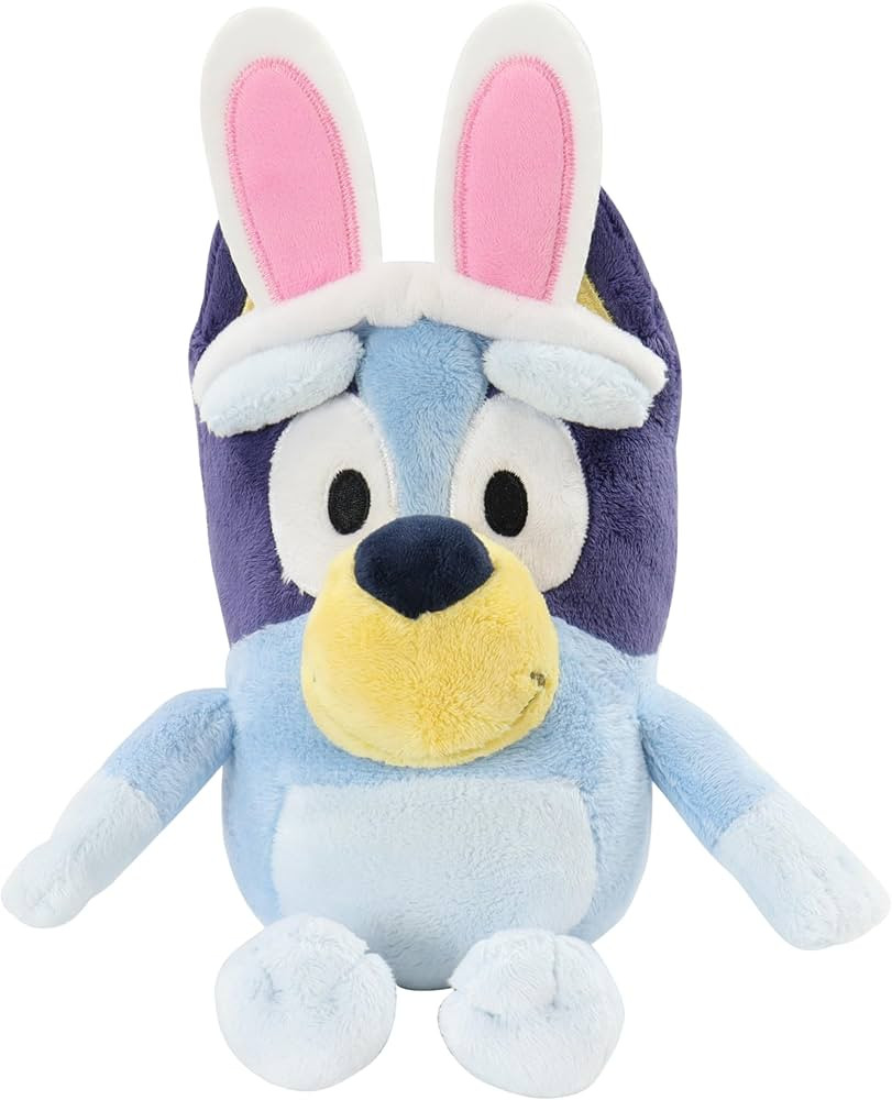 Animal Adventure | Bluey | 8” Collectible Plush |Bluey with Bunny Ear Headband | Amazon (US)
