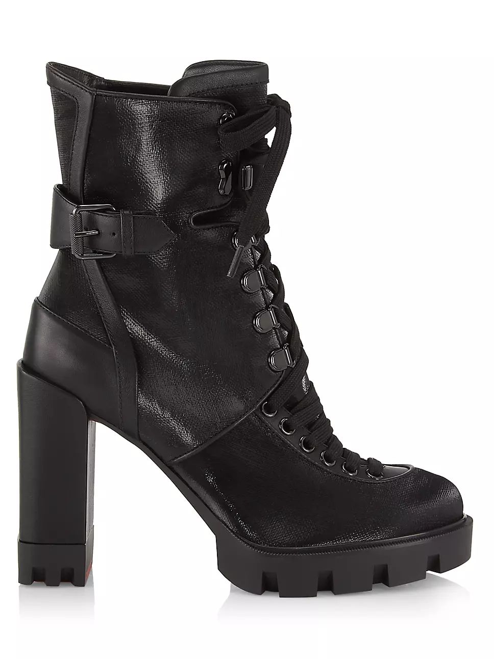 Macademia 100MM Lace-Up Booties | Saks Fifth Avenue