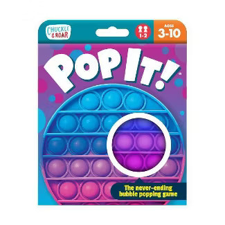 Chuckle & Roar Pop It! Cool Colors Bubble Popping and Sensory Game | Target