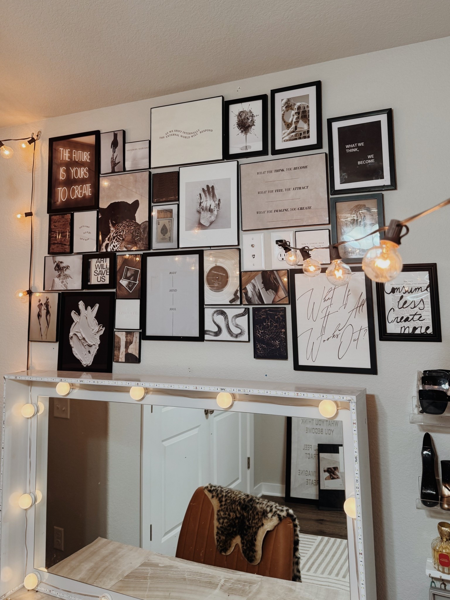 Vanity gallery wall 

#LTKFindsUnder100 #LTKFindsUnder50 #LTKHome