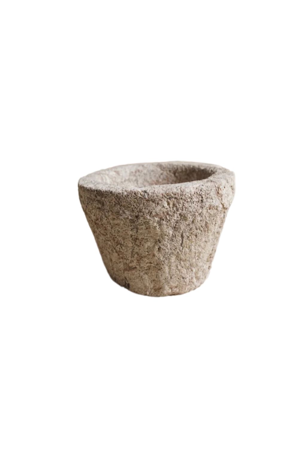 Stone Mortar Vintage Bowl | Luxe B Co