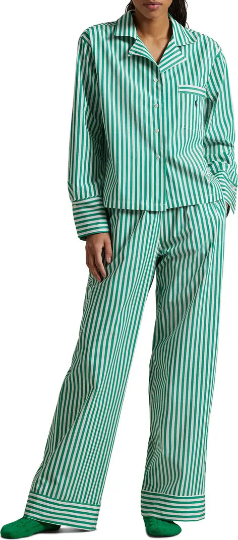 Cotton Poplin Pajamas | Nordstrom