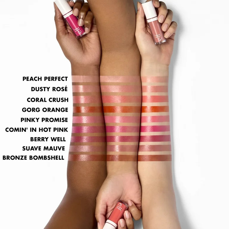 e.l.f. Camo Liquid Blush, Dusty Ros\u00e9, 0.13 fl oz | Walmart (US)