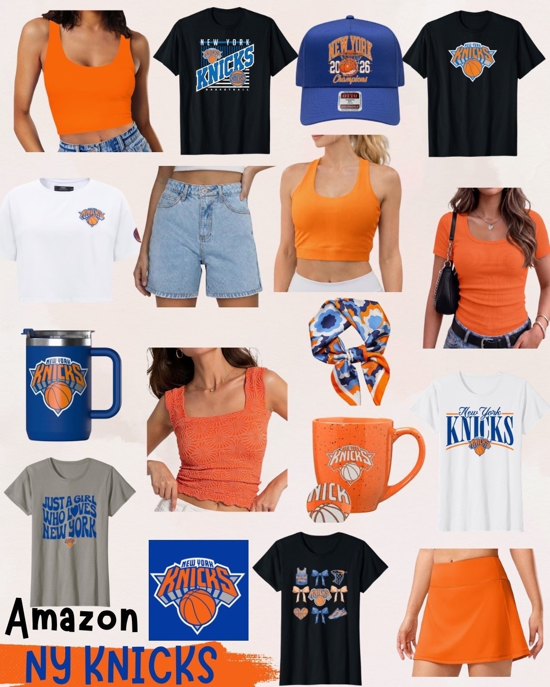 New York Knicks style. NY Knicks fashion. New York summer fashion. Knicks merchandise. Amazon Knicks. NBA champions.

#LTKootd #LTKdayinmylife #LTKTravel