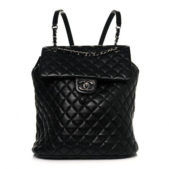 CHANEL

Lambskin Quilted Large Urban Spirit Backpack Black | Fashionphile