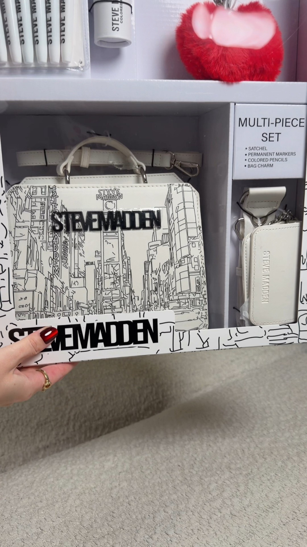 Been having so much fun with the viral Steve Madden coloring bag 🎨 I found mine at Marshall’s but also found some online ❤️ Comment BAG & I’ll dm you the link 🎨

#LTKHoliday #LTKGiftGuide