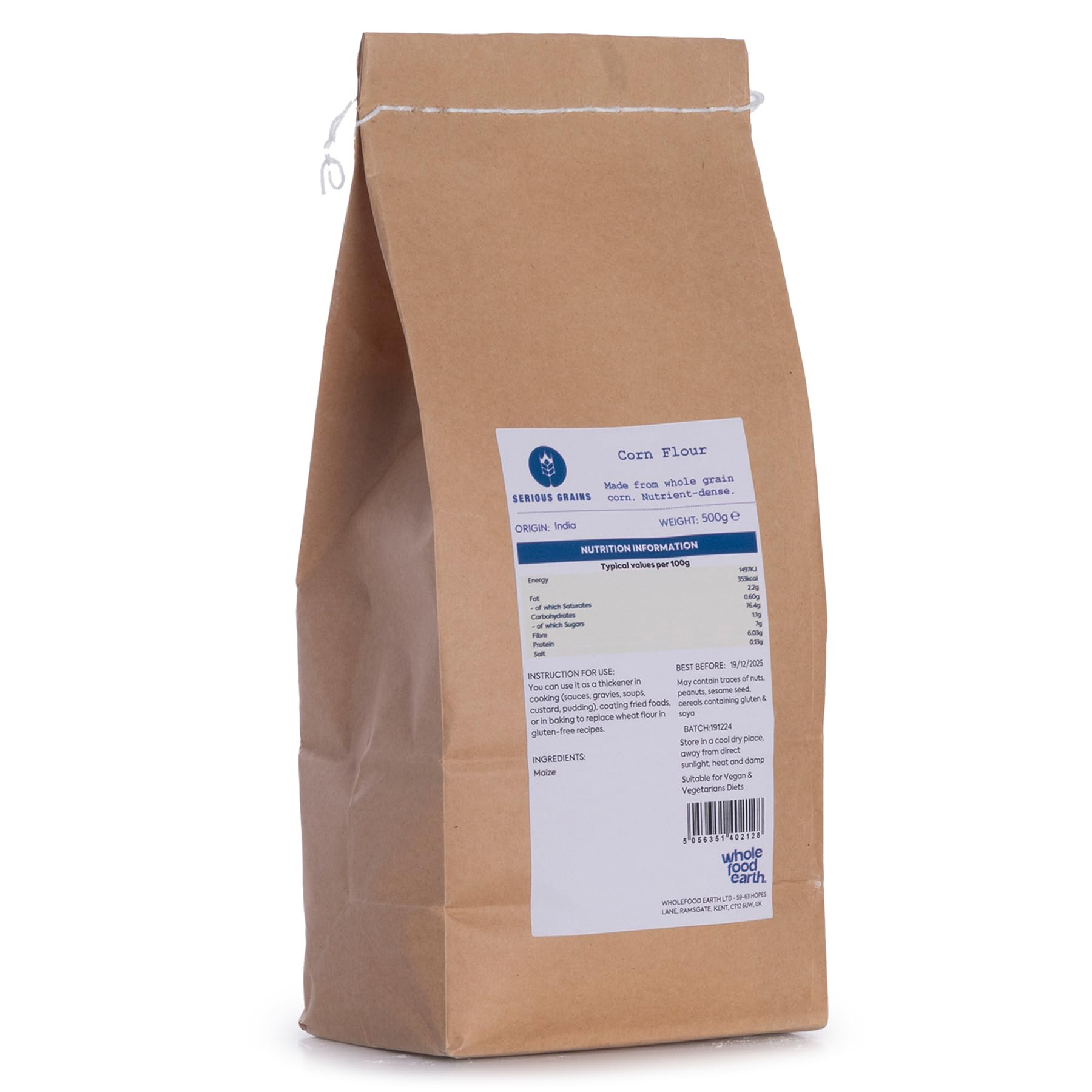 Serious Grains Corn Flour 500g | Amazon (UK)