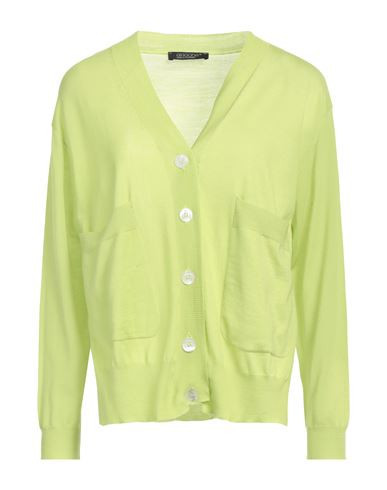 Aragona Woman Cardigan Lime green Size 4 Merino Wool | YOOX (US)