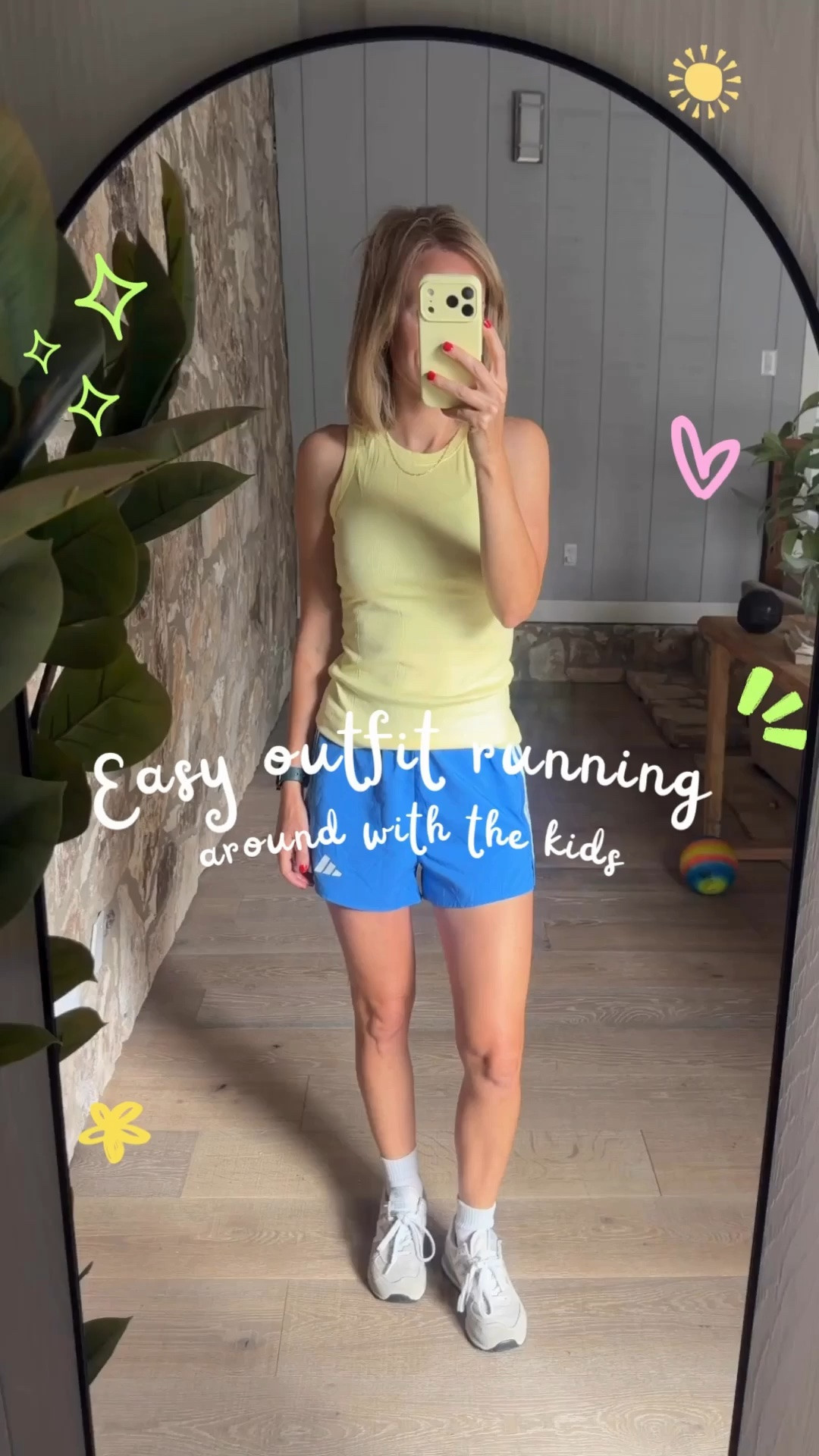 Summer is officially here, and it’s HOTTTT in Texas. 🥵☀️

I’ve been loving these Adidas shorts. They’re high-waisted, lightweight, and the color is so cute. They don’t have a liner, though, so if that’s a dealbreaker for you, I’d probably skip them.

I’m also loving butter yellow this summer. This tank is incredibly soft and not see-through (which feels rare these days!) 💛 

#adidas #amazonfinds #butteryellow #momootd #easyfit

#LTKmomlife #LTKootd #LTKdayinmylife