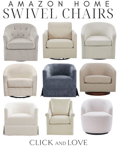 Swivel chairs from Amazon! This are great for a seating area or nursery. 

Amazon, Amazon home, Amazon finds, Amazon must haves, Amazon furniture, accent chair, armchair, upholstered chair, swivel chair, nursery, seating area, living room, neutral accent chair, budget friendly accent chair #amazon #amazonhome

#LTKunder100 #LTKhome #LTKstyletip