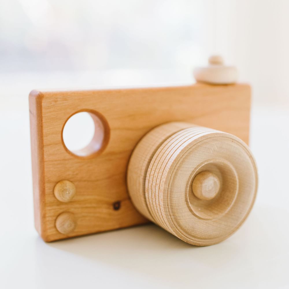 Bannor Toys Wood Camera | West Elm (US)