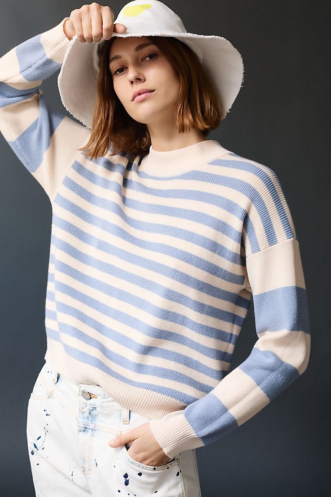 Elisha Striped Sweater | Anthropologie (US)