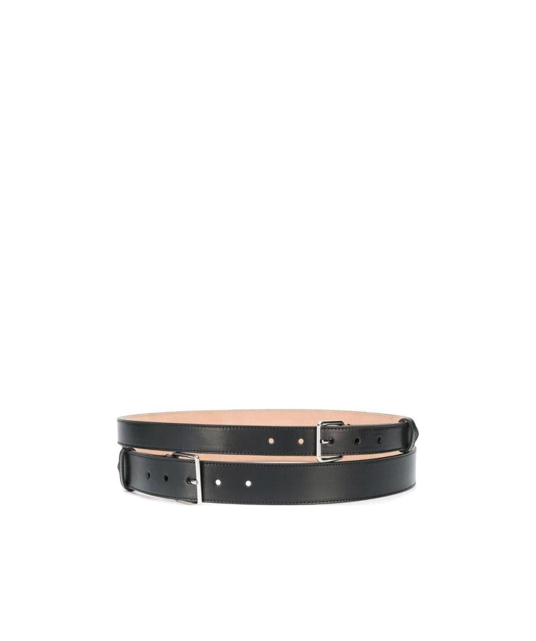 Alexander McQueen Double Buckle Belt | Senser US