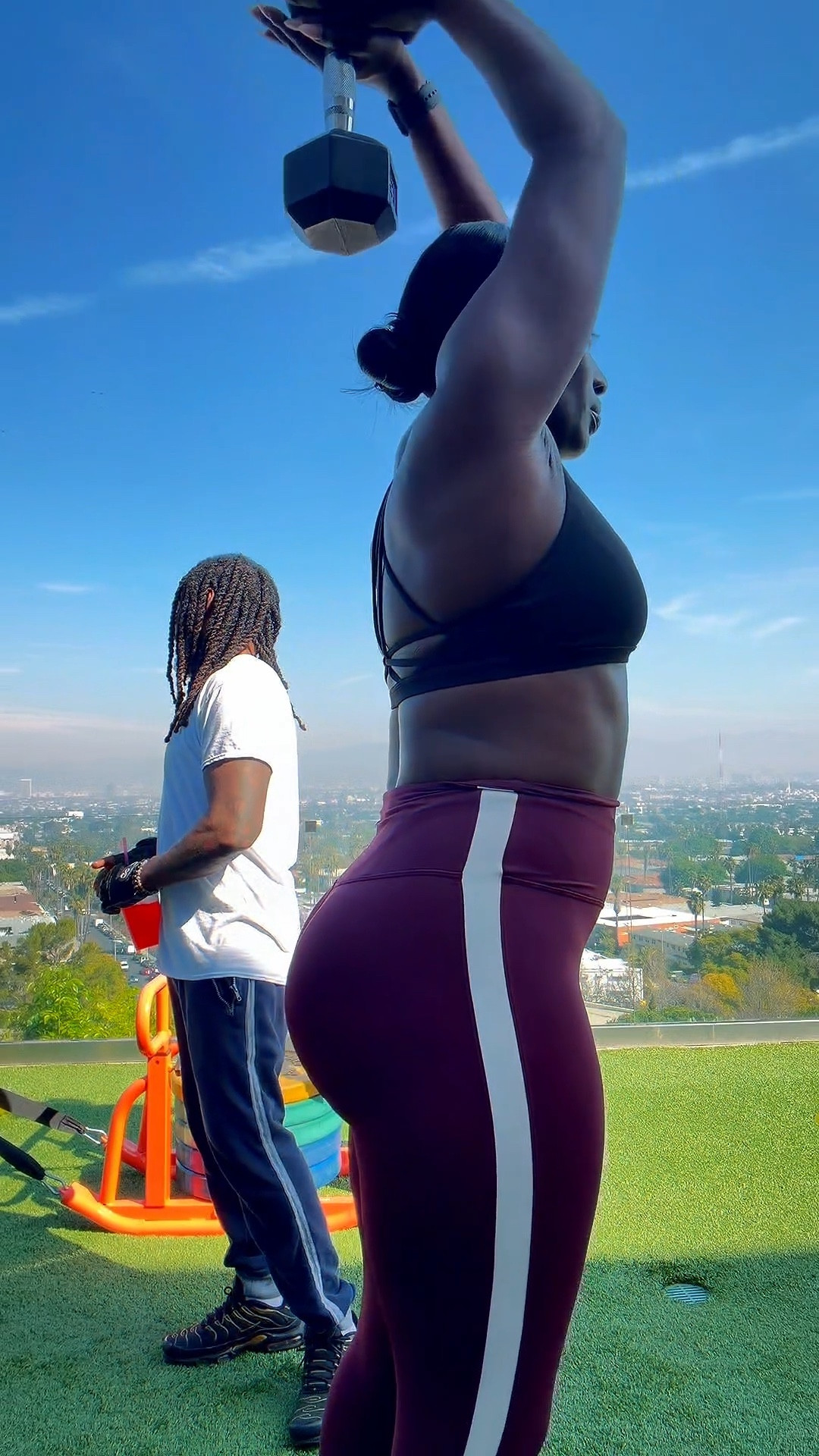 Movement is life! For lifting workouts, I like to feel free and supported! I cam always count on Nike and Lululemon always get me right! 💪🏿💪🏿

#LTKfitnessgoals