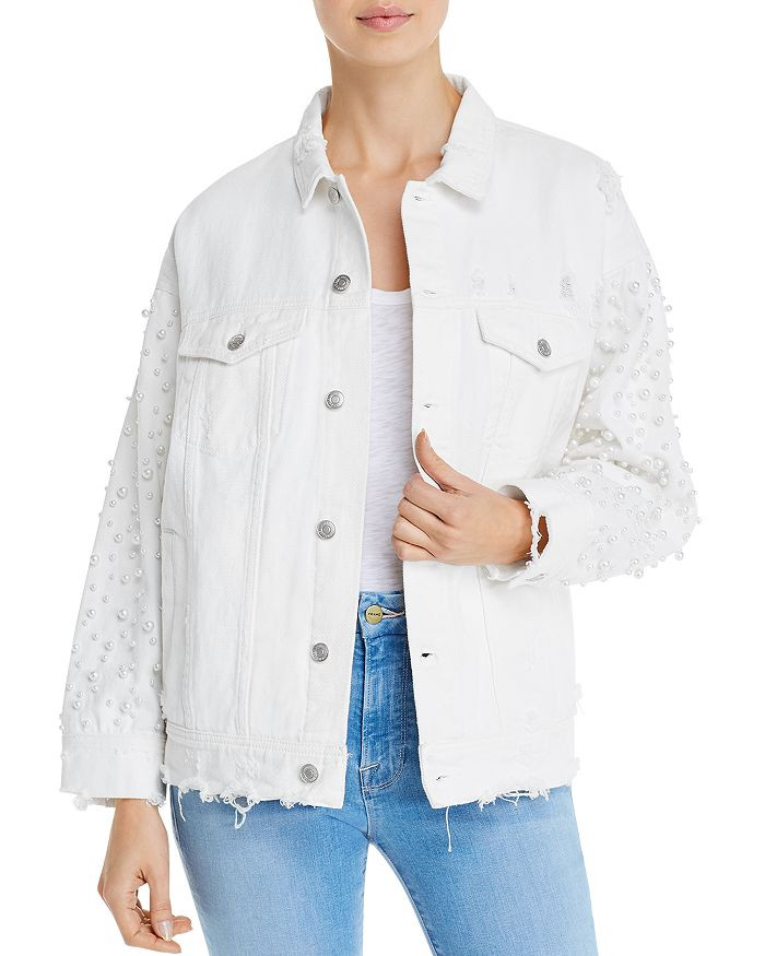 Embellished Denim Jacket - 100% Exclusive | Bloomingdale's (US)