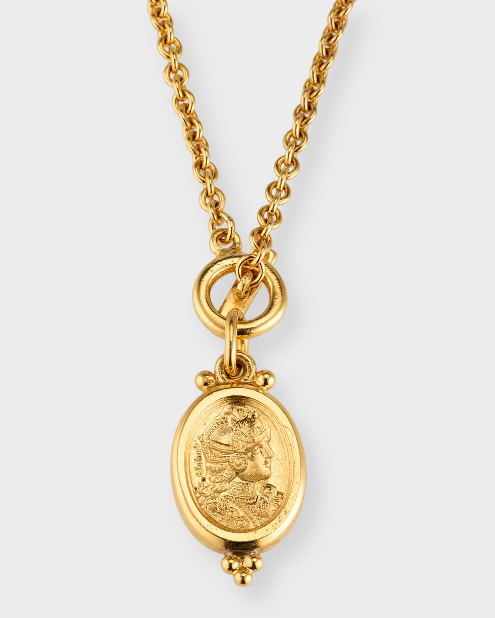 Intaglio on Toggle Necklace | Neiman Marcus