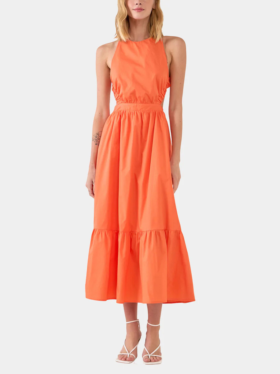 Open Back Maxi Dress | Lord & Taylor