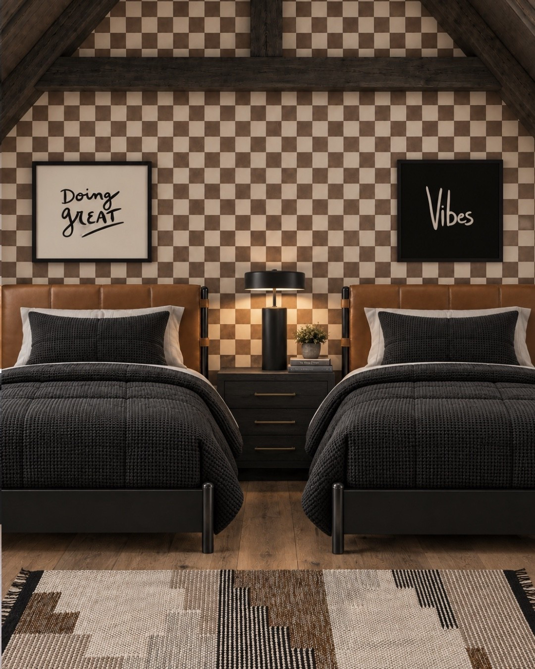 Double the style, double the personality - this bold boys bedroom makes sharing a space feel seriously cool. 

Boys room, boys bedroom, kids room, kids bedroom, boys room decor, boys room ideas, boys room bed, boys room rug, boys room decor, boys room bedding, boys room lighting, boys room area rug, boys room design, boys room bed, shared boys room, shared bedroom, boys bed Walmart, Walmart kids bedroom, Walmart, boys room wallpaper, crate and kids, west elm, wayfair, wayfair kids room

#LTKmomlife #LTKHome #LTKKids