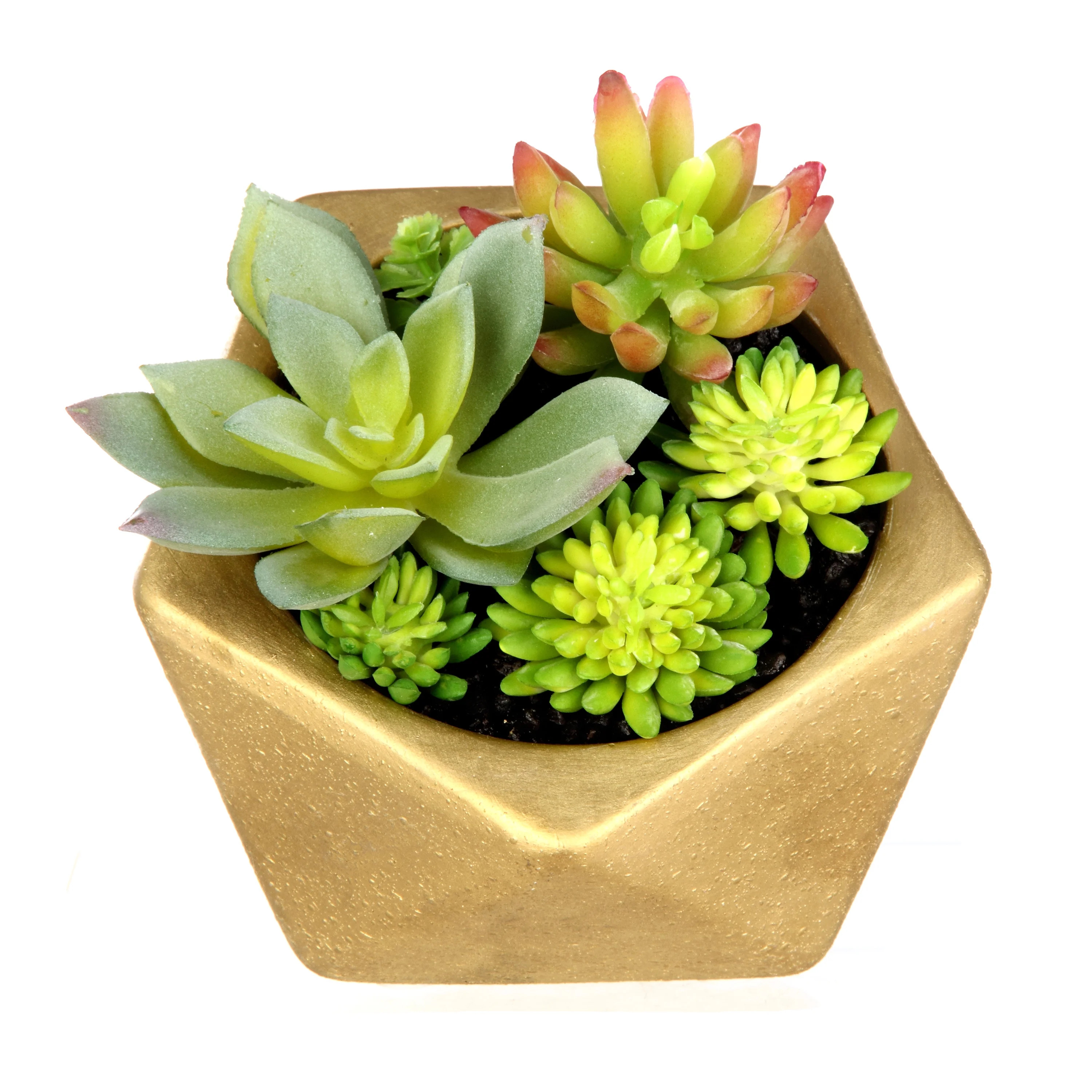 Mainstays Tabletop Gold Succulent | Walmart (US)