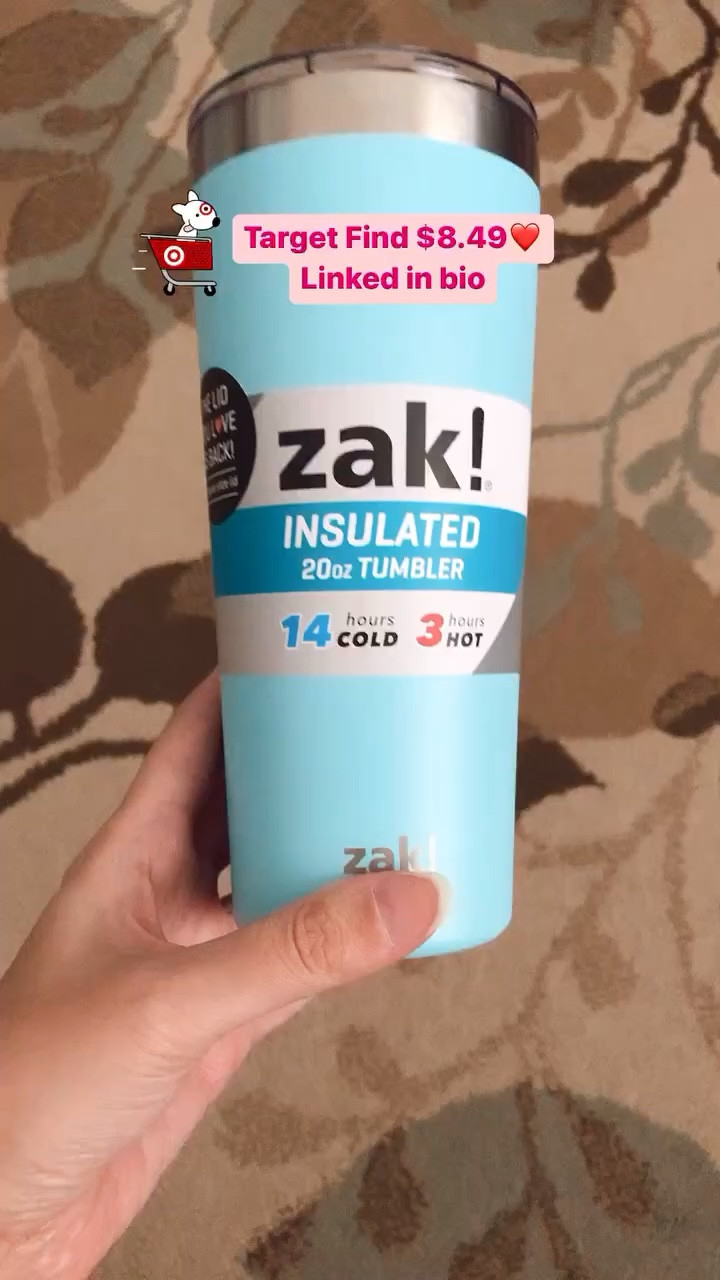 Enjoy Your Iced Coffee on the Go with Zak! Designs Insulated