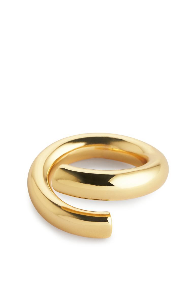 Gold-Plated Open Ring - Goudkleurig - DAMES | H&M NL | H&M (DE, AT, CH, NL, FI)